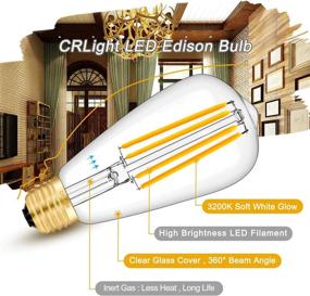 img 3 attached to 🔆 CRLight Dimmable Equivalent Lengthened Filament: Enhancing Ambiance with Adjustable Glow