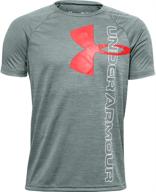 under armour hybrid t shirt x-large boys' clothing: comfortable and active wear logo