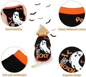 img 2 attached to Pedgot 2-Pack Pet Clothes: Pumpkin Dog T-Shirt | Soft Cotton Funny Pet Costumes | Puppy Supplies