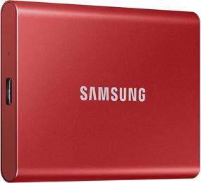 img 3 attached to 🔴 Renewed Samsung Portable SSD T7 500GB USB 3.2 External Solid State Drive Red