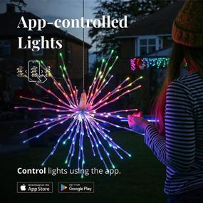 img 3 attached to 🎄 Twinkly TWB200STP: App-Controlled RGB LED Spritzer for Vibrant Christmas Lights - WiFi Connected; Perfect for Indoor/Outdoor Party Decorations - IoT & Razer Chroma Enabled