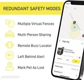 img 2 attached to 🐾 Pebblebee Found LTE GPS Tracker: Long-lasting Battery, Water Resistant, Bluetooth Enabled for All Pets, Alexa Compatible