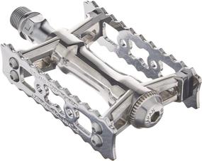 img 3 attached to 🚲 High-quality Silver MKS Sylvan Touring Next Pedals (9/16 Inch): Perfect for Your Cycling Adventures