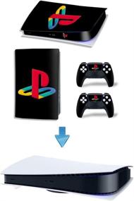 img 3 attached to 🎮 Enhance Your PS5 Gaming Experience with Full Body Skin Protector: PS5 Console Wrap Sticker Skin + DualSense Controller Decal Set (Digital Edition, 11)