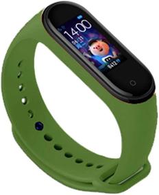 img 4 attached to Replacement Bands Compatible With Xiaomi Mi Band 3/Xiaomi Mi Band4 Bands