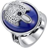💍 модное кольцо для ходьбы на свежем воздухе: кольцо деймона из "дневников вампира" yinris, идеально подходит для поклонников логотип