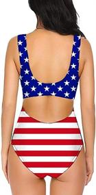 img 2 attached to Womens Monokini Cutout Swimsuit Bikini Women's Clothing for Swimsuits & Cover Ups