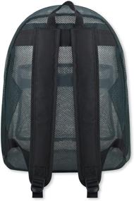 img 1 attached to Trailmaker Transparent Backpack School Shoulder Backpacks for Kids' Backpacks