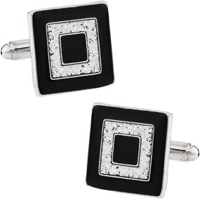 img 4 attached to 💎 Diamond Concentric Cufflinks by Cuff Daddy: Enhancing Your Style with Elegance