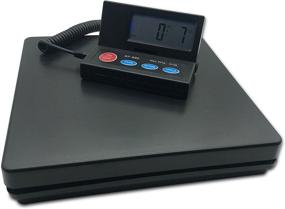 img 3 attached to 📦 Mose Cafolo Electronic Postal Parcel Scale with LED Screen - Heavy Duty Digital Weight Scale for Post Office, Baggage, and Luggage - Batteries Included - Up to 110lbs/1oz (50kg/10g)