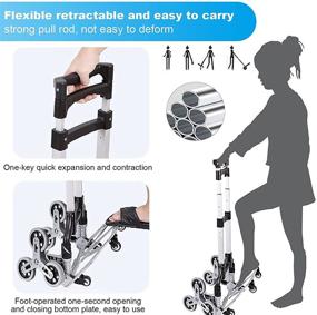 img 1 attached to Ultimate Heavy Duty Climbing Climber for Efficient Shopping and Delivery