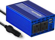 🚗 epauto 300w car power inverter: dc 12v to 110v ac converter with dual usb charger - efficient and reliable logo
