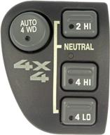 dorman 901-060 4wd switch for chevrolet, gmc, oldsmobile models - black logo