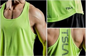 img 1 attached to TSLA Athletic Training Sleeveless Bodybuilding Men's Clothing for Active