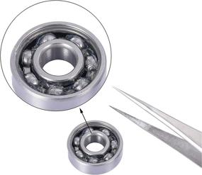 img 2 attached to 🛼 Rollerex 20-Pack, 608ZZ ABEC-1 Wheel Bearings (Carbon Steel) for Optimal Performance in Inline Skates, Rollerskates, Skateboards, RipStiks & More