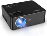 📽️ portable mini projector: native 720p full hd, 1080p & 300" supported | perfect for outdoor movies & home theater | compatible with ps4, pc, tv stick & more! logo