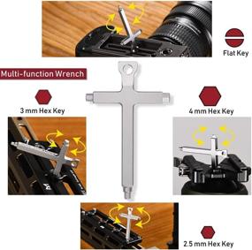 img 3 attached to Keychain Slotted Screwdriver Multi Function Photographer