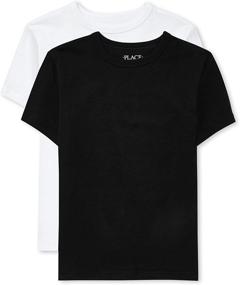 img 4 attached to 👕 Children's Place Sleeve Layering T-Shirt: Trendy Boys' Clothing in Tops, Tees & Shirts