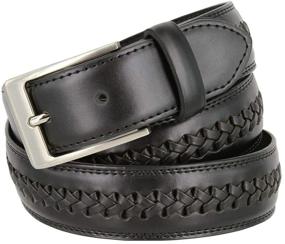 img 3 attached to LA1130 32mm Leather Casual Dress Men's Accessories - Stylish and Versatile