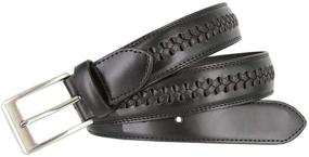 img 2 attached to LA1130 32mm Leather Casual Dress Men's Accessories - Stylish and Versatile