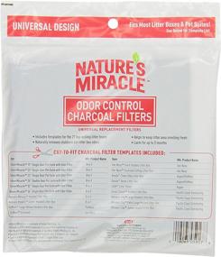 img 1 attached to 2-Pack Nature's Miracle Universal Charcoal Filters with Advanced Odor Control