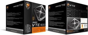 img 1 attached to Cougar VTE600 80+ Bronze 600W ATX Power Supply with Whisper-Quiet Fan