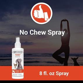 img 3 attached to Vet Classics Yuck! No-Chew Training Spray – Stop Dog and Cat Chewing with Water-Based Formula – Protect Surfaces, Furniture, Bandages, and Pet Sores – 8 Oz.