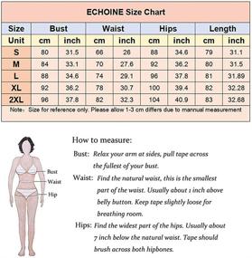 img 1 attached to 👗 ECHOINE Women's Plus Size Dress - Fashionable Clothing for Women's Dresses