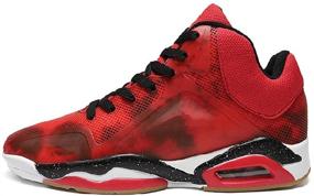 img 2 attached to 🏀 WILTENA Cushioned Basketball Sneakers for Men - Fashionable Sports Shoes