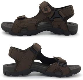 img 3 attached to FUNKYMONKEY Athletic Men's Sport Sandals: Ultimate Outdoor Shoes for Active Men