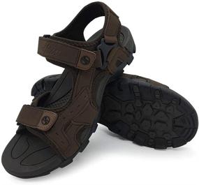 img 1 attached to FUNKYMONKEY Athletic Men's Sport Sandals: Ultimate Outdoor Shoes for Active Men