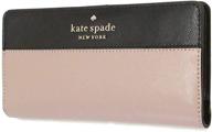 optimized for seo: kate spade 🔎 new york staci colorblock slim bifold wallet (large) logo