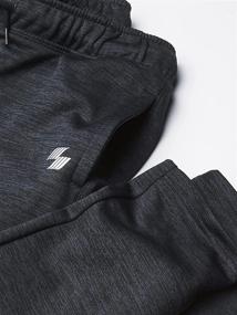 img 2 attached to 👖 Идеальная производительность: Спортивные брюки из меланжевого вязаного полотна для мальчиков от The Children's Place
