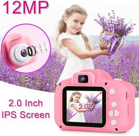 img 1 attached to 🎥 Highly efficient GKTZ Childrens Digital Rechargeable Camcorder - A Captivating World of Memories