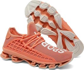 img 4 attached to DUORO Sneakers Breathable Athletic Lightweight Men's Shoes