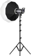 gvm 100w bi-color led video light with bowens mount: powerful photography lighting for youtube & outdoor studio - app control, dimmable 3200k-5600k, cri 97+, lantern softbox video lighting kit logo