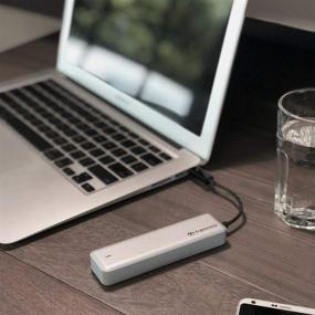 img 1 attached to 💥 Transcend 960GB JetDrive 855 Thunderbolt Nvme PCIe Portable SSD: Superior Power and Lightning-Fast Speeds