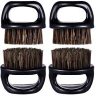 brushes bristle mustache plastic styling logo