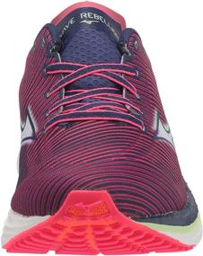 img 3 attached to Mizuno Womens Rebellion Running Pink Indigo Women's Shoes