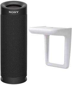 img 4 attached to 🔊 Sony SRSXB23 Extra BASS Bluetooth Portable Speaker (Black) + Knox Gear Multipurpose Outlet Wall Shelf Bundle (2 Items)