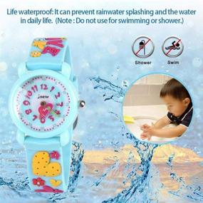 img 2 attached to 🎁 Wristwatch Toy for Girls, Kids Watch Gift for Ages 3-10, Perfect Birthday Present for Little Girls and Children