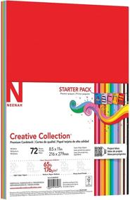 img 2 attached to NEENAH Creative Collection Classics Specialty Cardstock Starter Kit, 📚 8.5 X 11 Inches, Assorted Colors - 72 Count (46407-02)