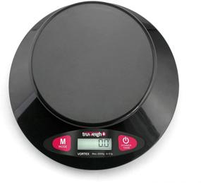 img 1 attached to 🍲 Truweigh VORTEX Digital Bowl Scale - 2000g x 0.1g - Black - Top-rated Digital Kitchen Scale with Removable Bowl for Precise Measurements of Grams and Ounces