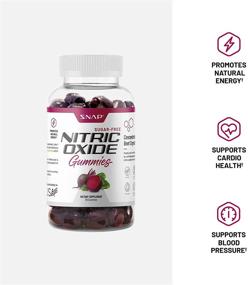 img 3 attached to 🍎 Sugar Free Nitric Oxide Beet Root Gummies - Heart Health, Energy Boost, Circulation, Blood Pressure Support Supplements, Superbeets Chewables, Beetroot Nitric Oxide Booster (60 Gummies): Enhancing Heart Health, Providing Energy Boost, Optimizing Circulation, Supporting Blood Pressure