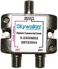 img 1 attached to Skywalker Signature Diplexer Dish Side