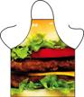 women cute cooking bib apron logo