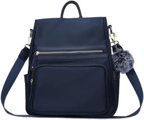 img 4 attached to KKXIU Handbags Convertible Backpack Synthetic Women's Handbags & Wallets and Fashion Backpacks