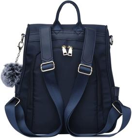 img 1 attached to KKXIU Handbags Convertible Backpack Synthetic Women's Handbags & Wallets and Fashion Backpacks