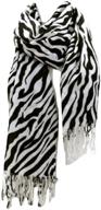 stylish leopard print women's accessories 🐆 for scarves & wraps - premium fashion logo