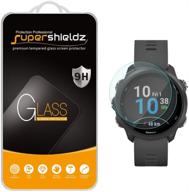 📱 (2 pack) supershieldz tempered glass screen protector for garmin forerunner 245 and forerunner 245 music - anti-scratch, bubble-free, seo-friendly logo